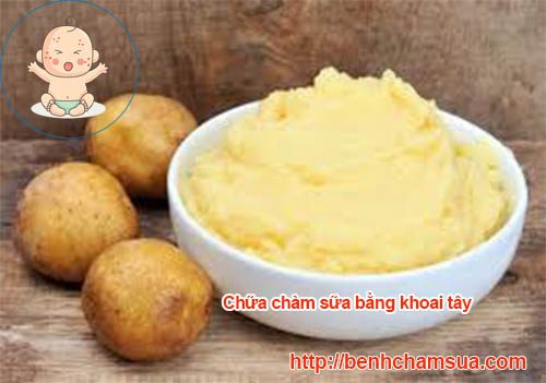 Khoai tây - chữa trị chàm theo phương pháp dân gian